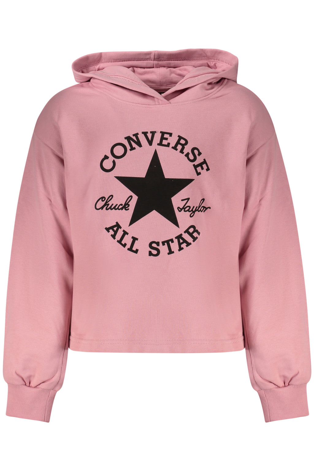 Converse rózsaszín cipzáras kapucnis pulóver lányoknak