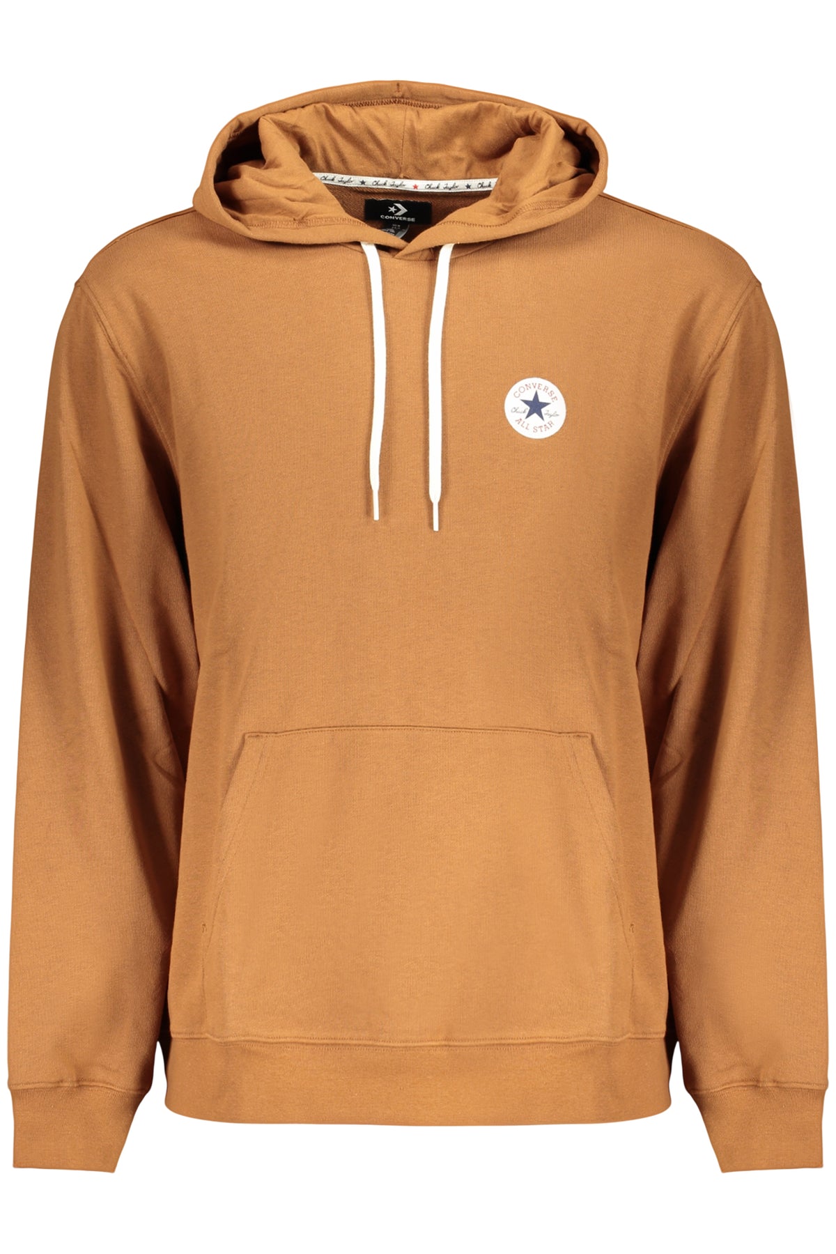 Converse férfi barna cipzáros pulóver