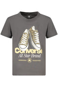 Converse lány rövid ujjú póló, szürke