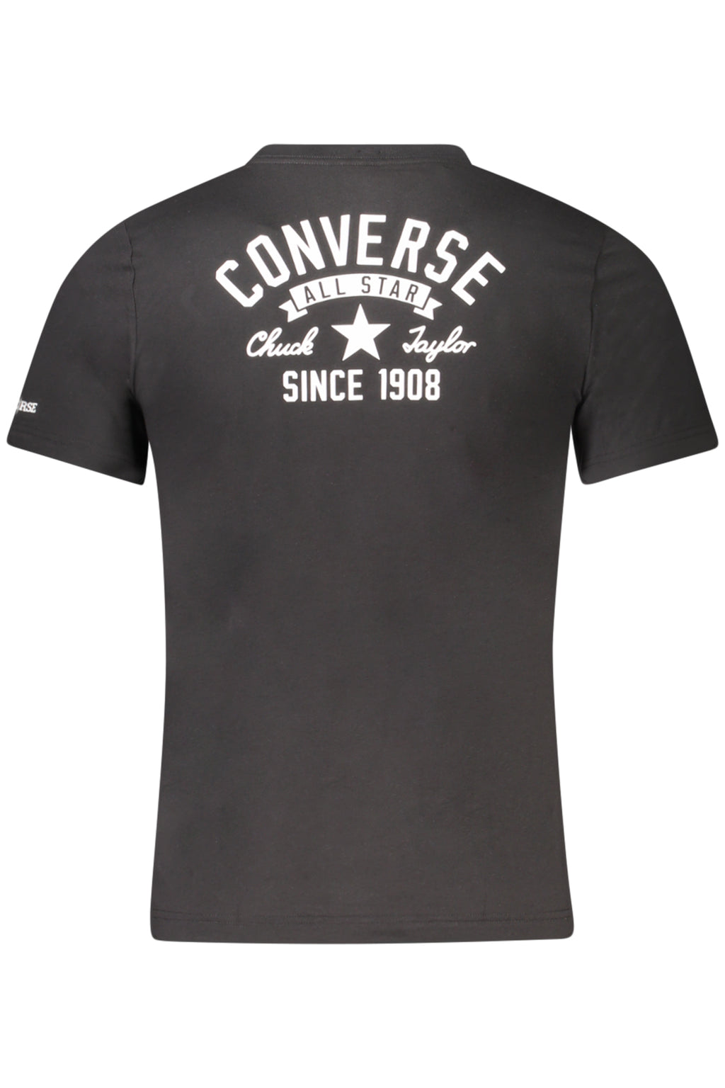 Converse gyerek rövid ujjú póló, fekete