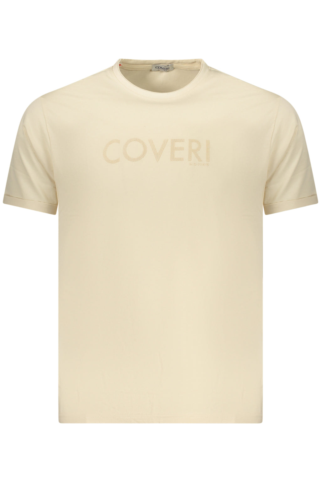 Coveri Moving férfi rövid ujjú póló, bézs