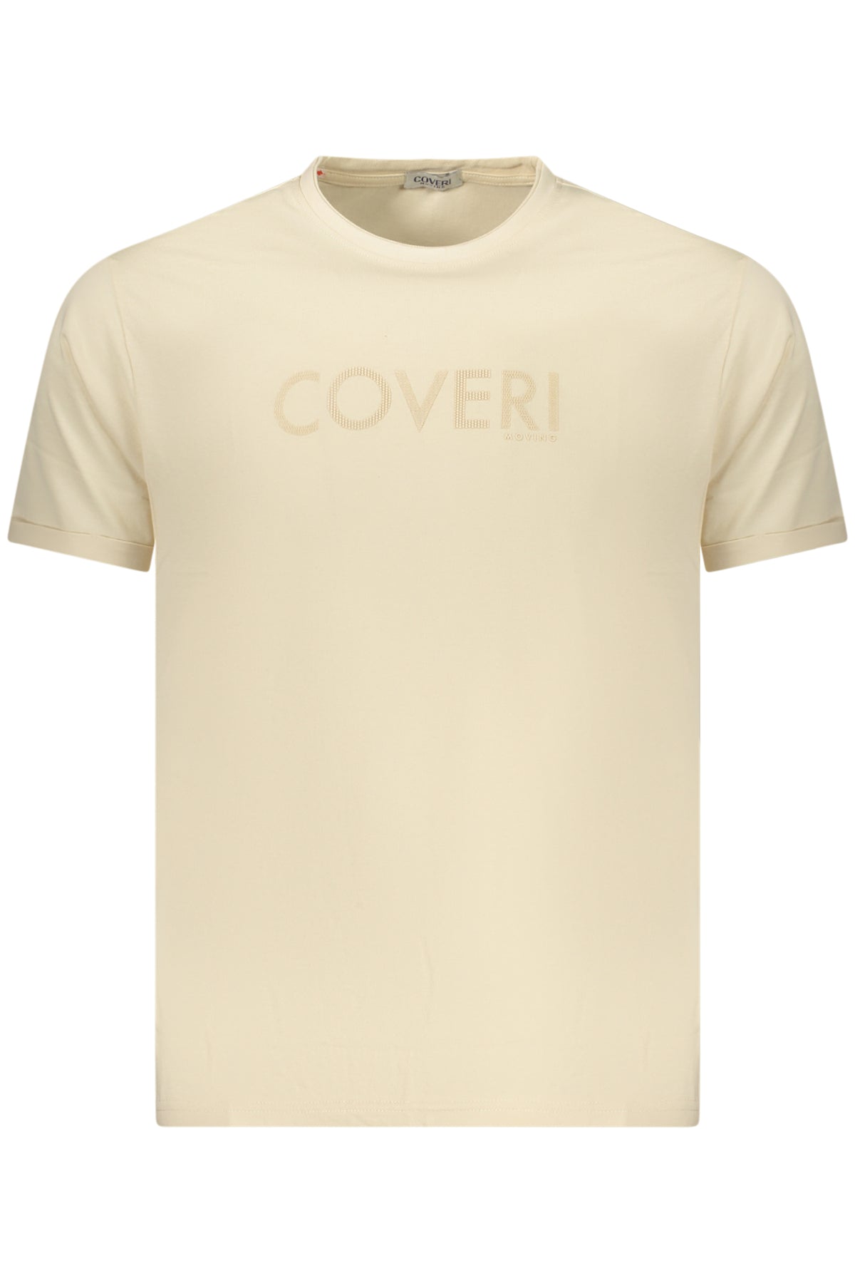 Coveri Moving férfi rövid ujjú póló, bézs