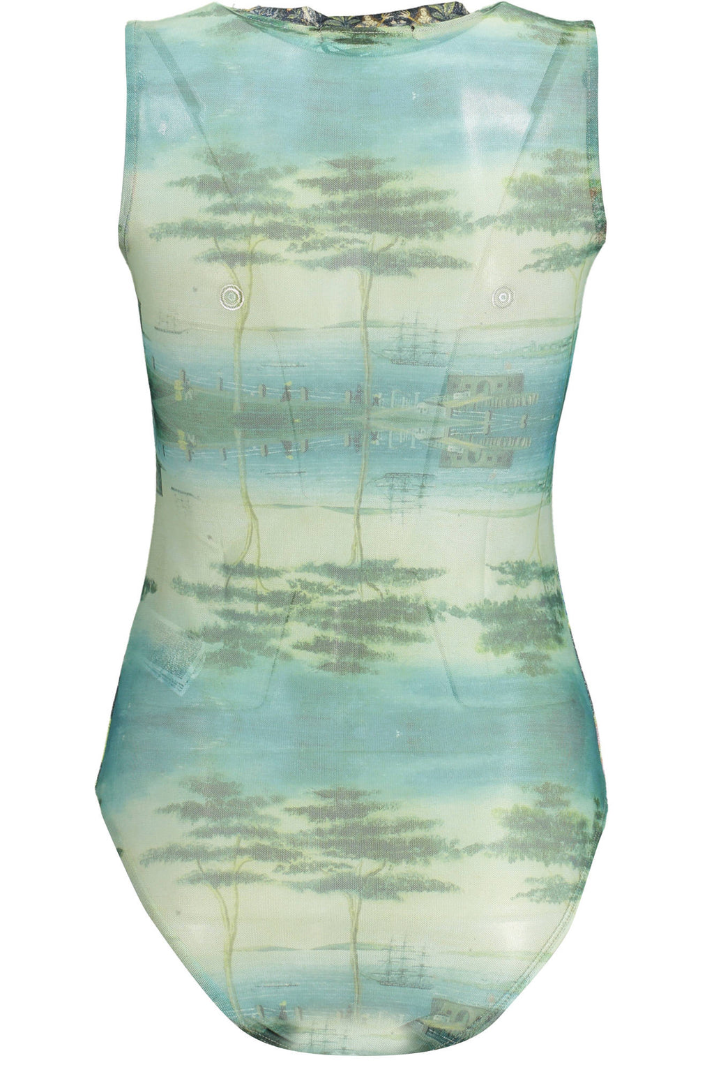 Desigual női body, zöld