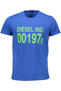 Diesel férfi rövid ujjú póló, kék