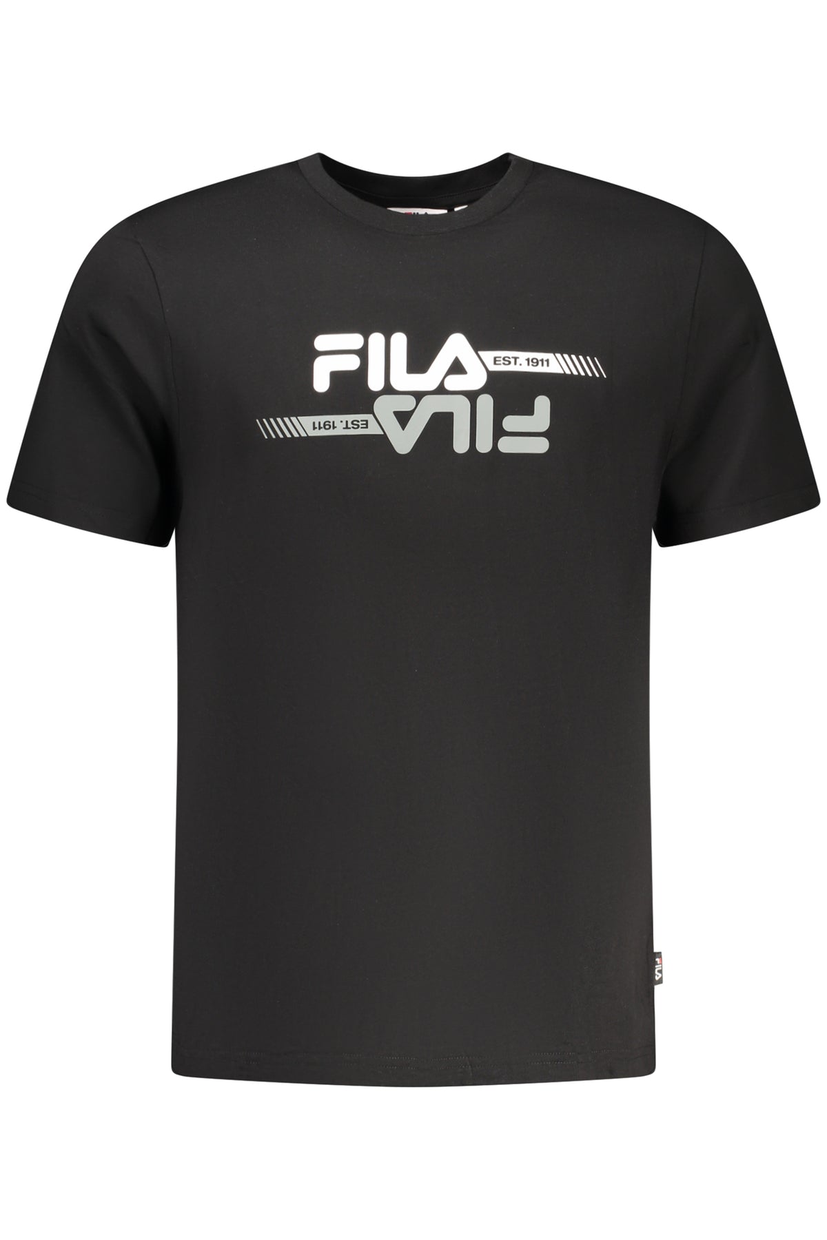 Fila férfi rövid ujjú póló fekete