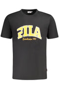 Fila férfi rövid ujjú póló fekete