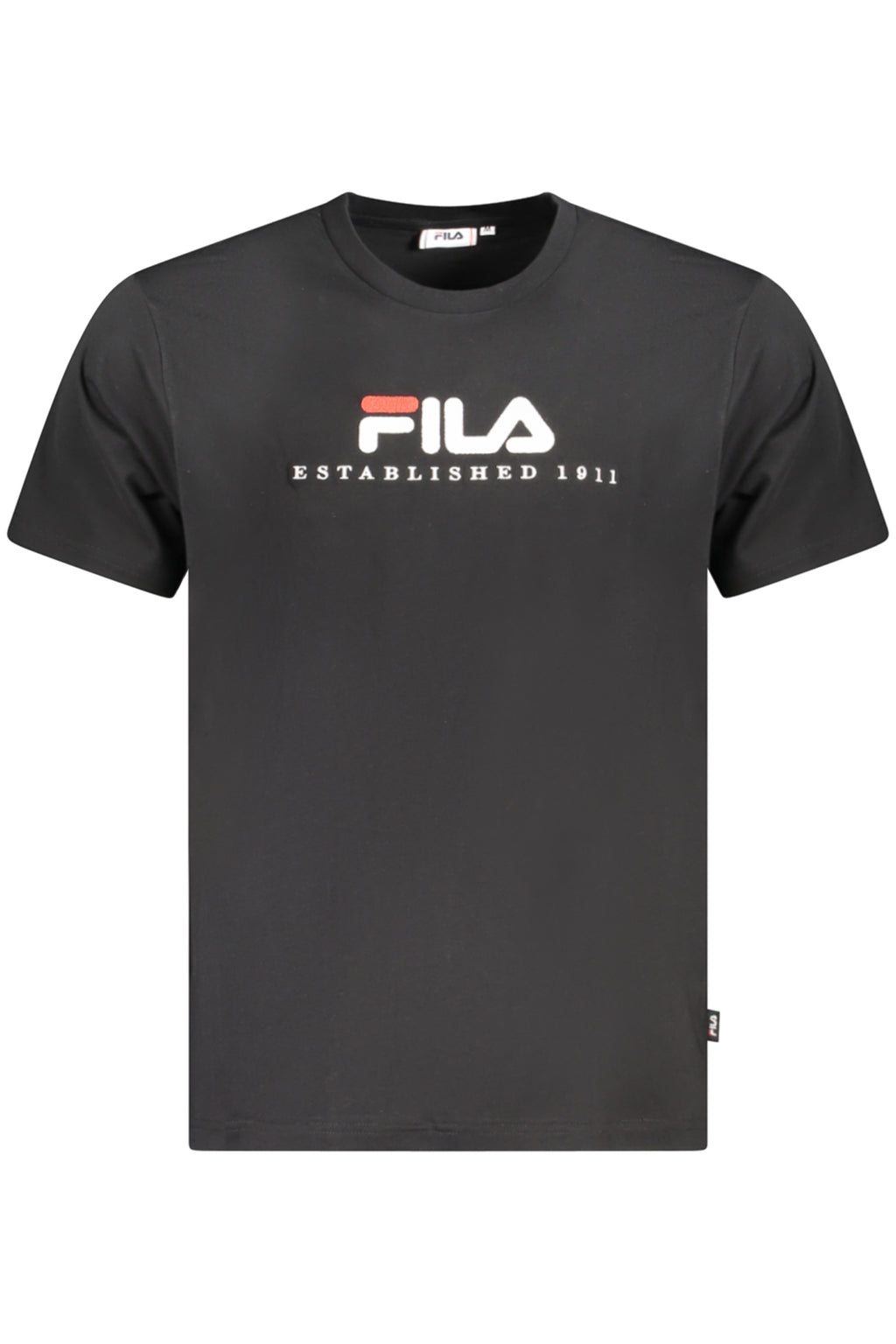 Fila férfi rövid ujjú póló, fekete
