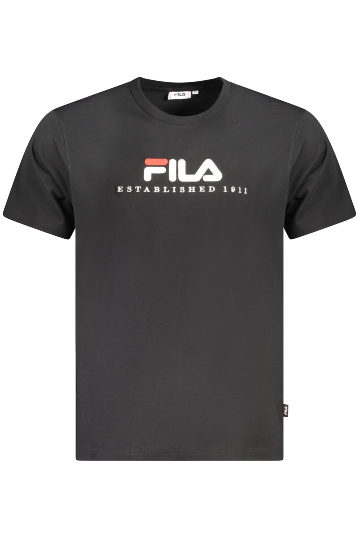 Fila férfi rövid ujjú póló, fekete