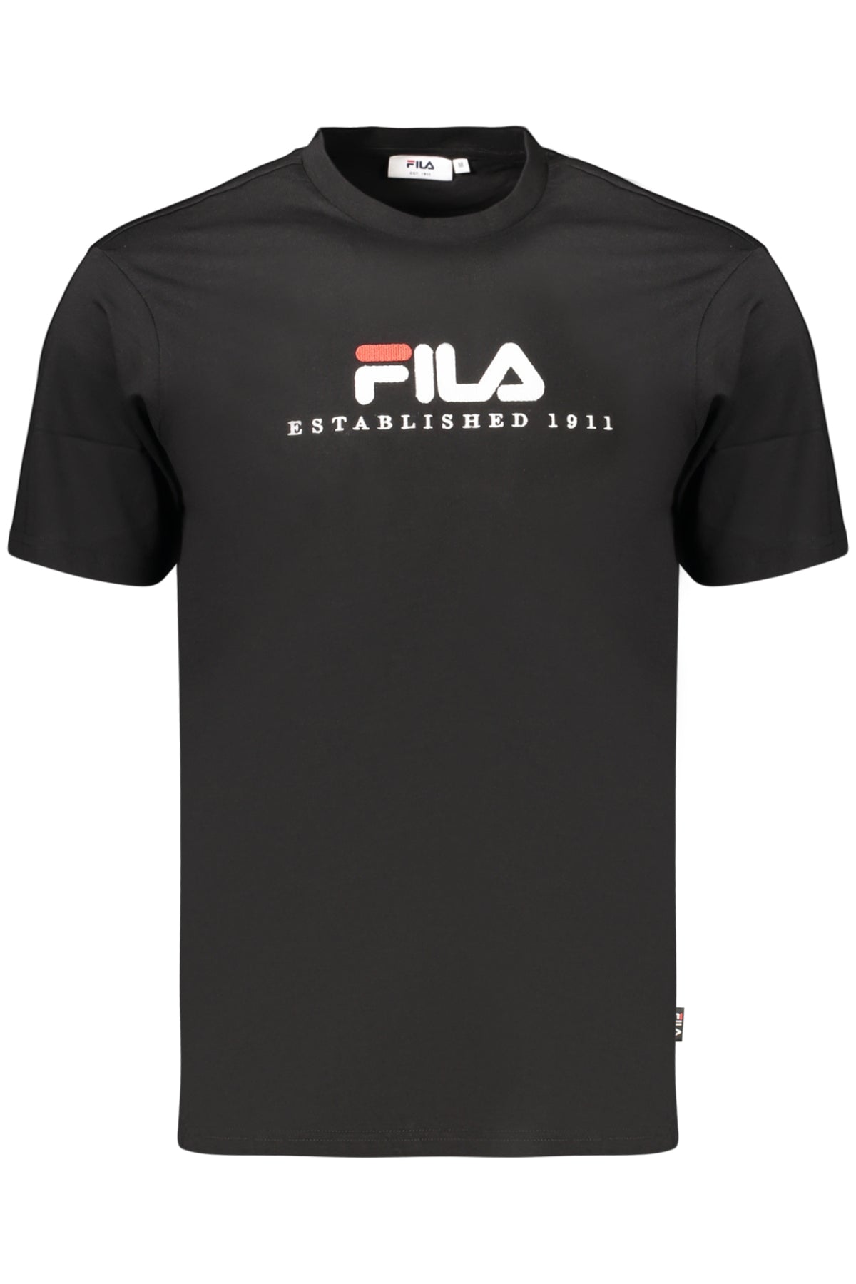 Fila férfi rövid ujjú póló fekete