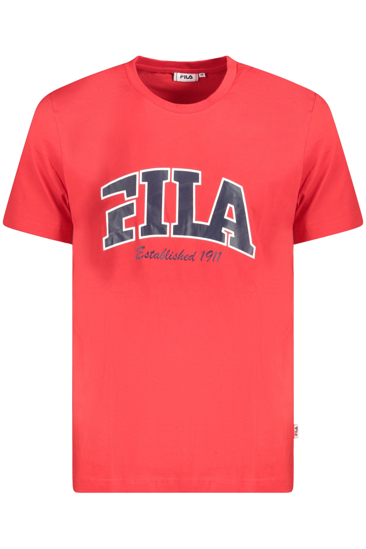 Fila férfi rövid ujjú póló, piros