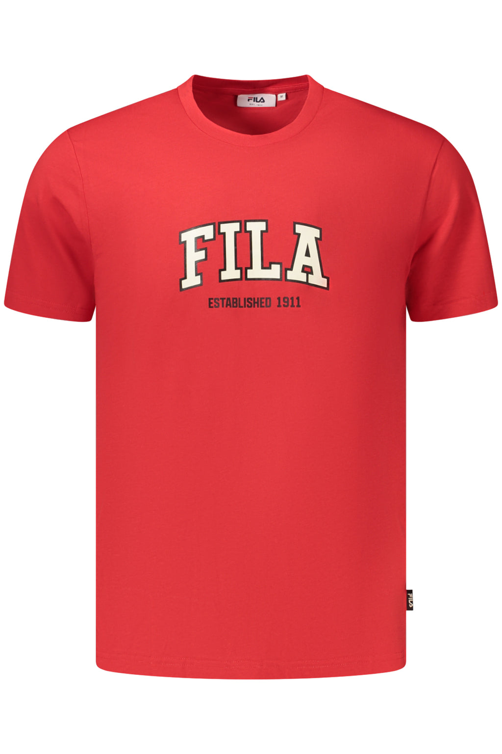 Fila férfi rövid ujjú póló, piros