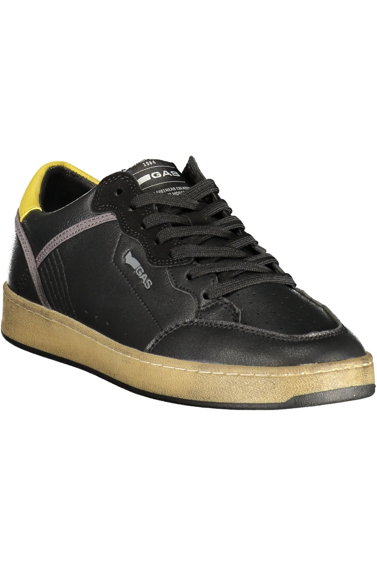 GAS férfi sneaker, fekete