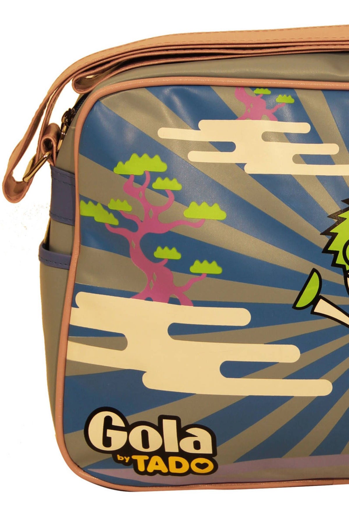 Gola női válltáska, világoskék