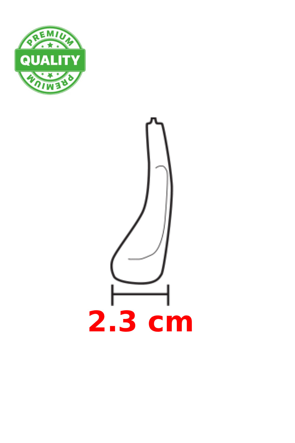 Grucce férfi vállfa felsőhöz, fekete