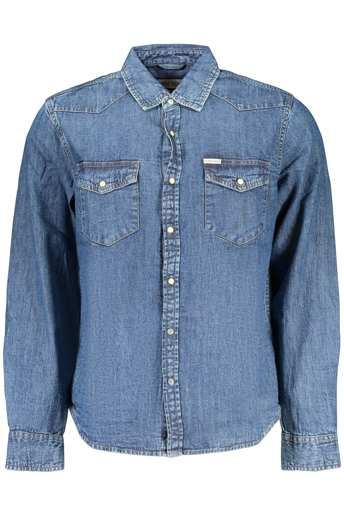 Guess Jeans férfi hosszú ujjú ing, kék