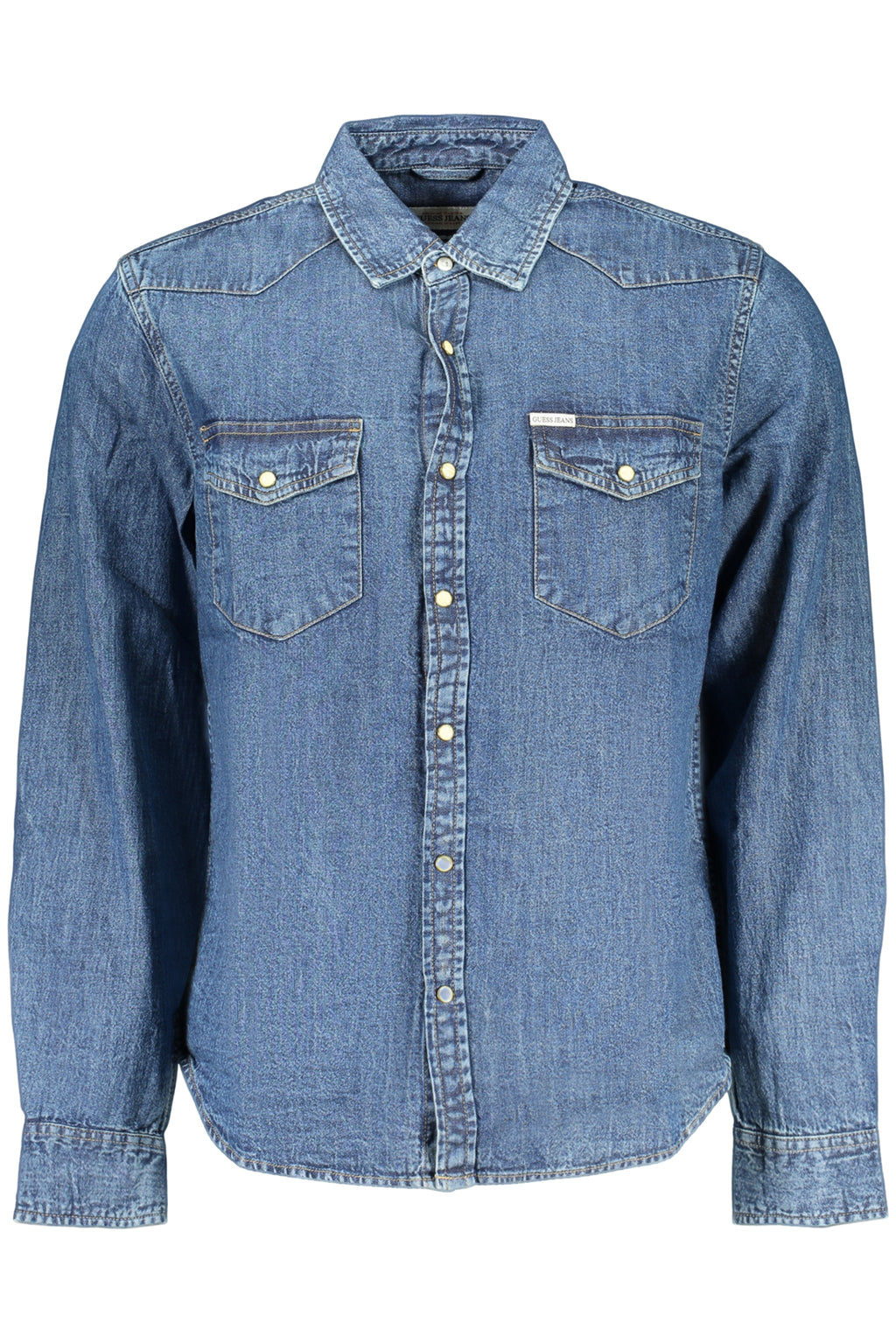 Guess Jeans férfi hosszú ujjú ing, kék