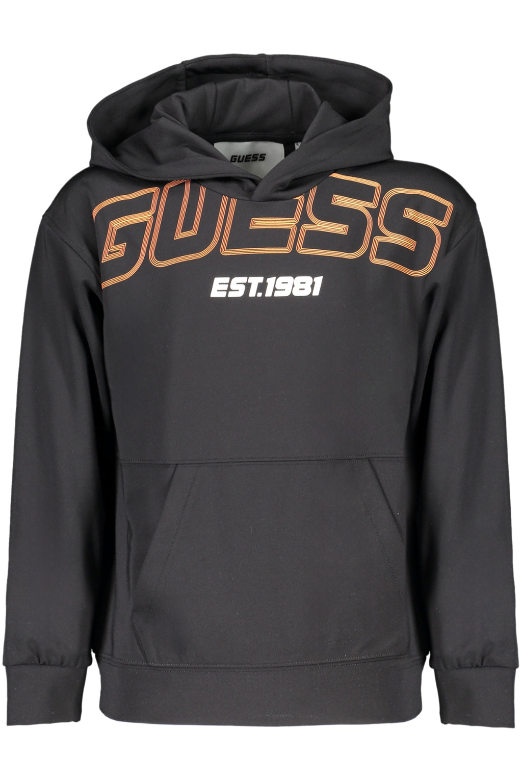Guess Jeans fiú pulóver, fekete