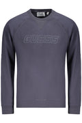 Guess Jeans férfi kék cipzáros pulóver