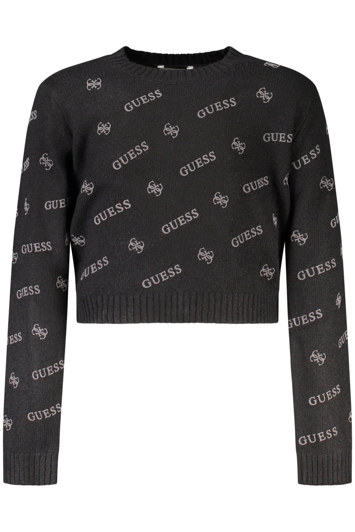 Guess Jeans lány kötött felső, fekete