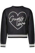 Guess Jeans lány kötött felső, fekete