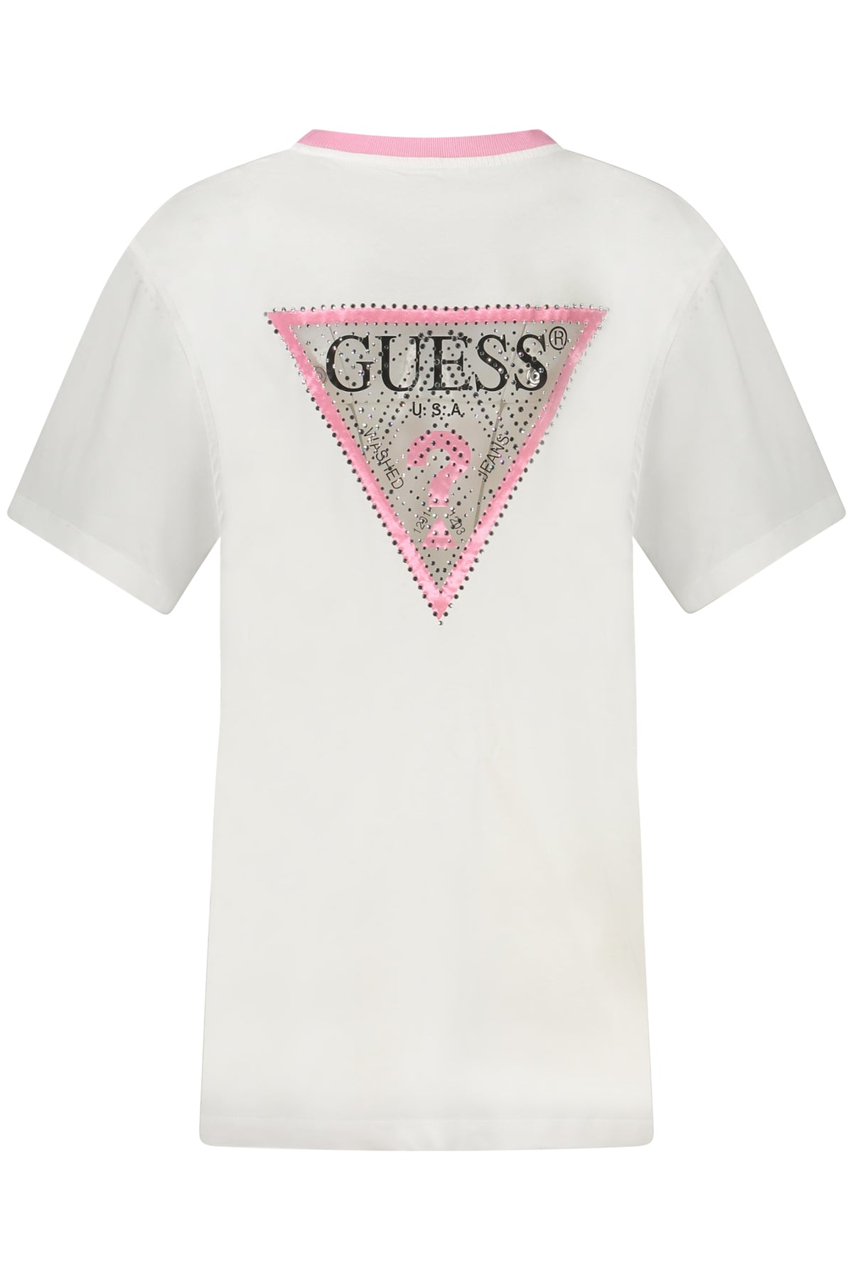 Guess Jeans női rövid ujjú póló, fehér