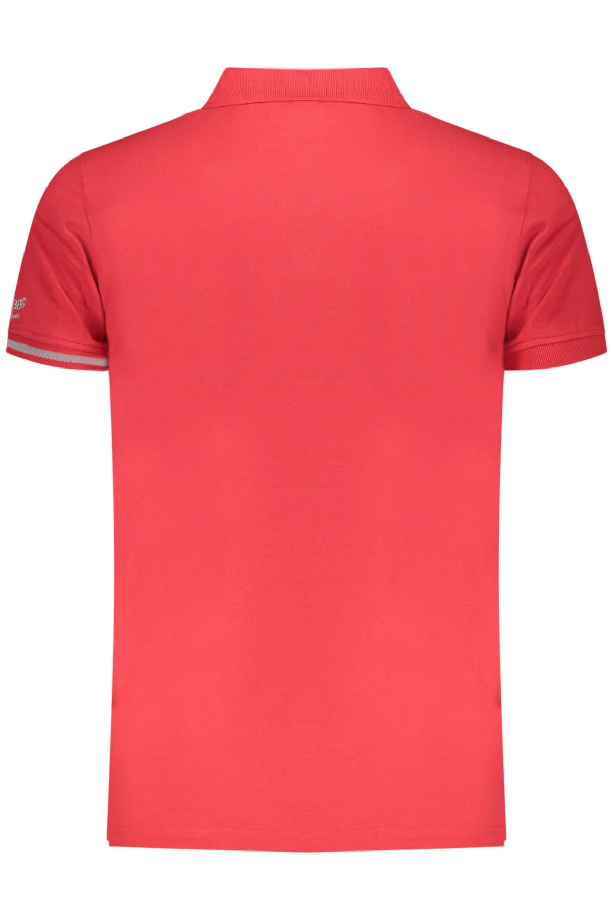 Iceberg férfi rövid ujjú galléros póló, piros