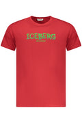 Iceberg férfi rövid ujjú póló, piros