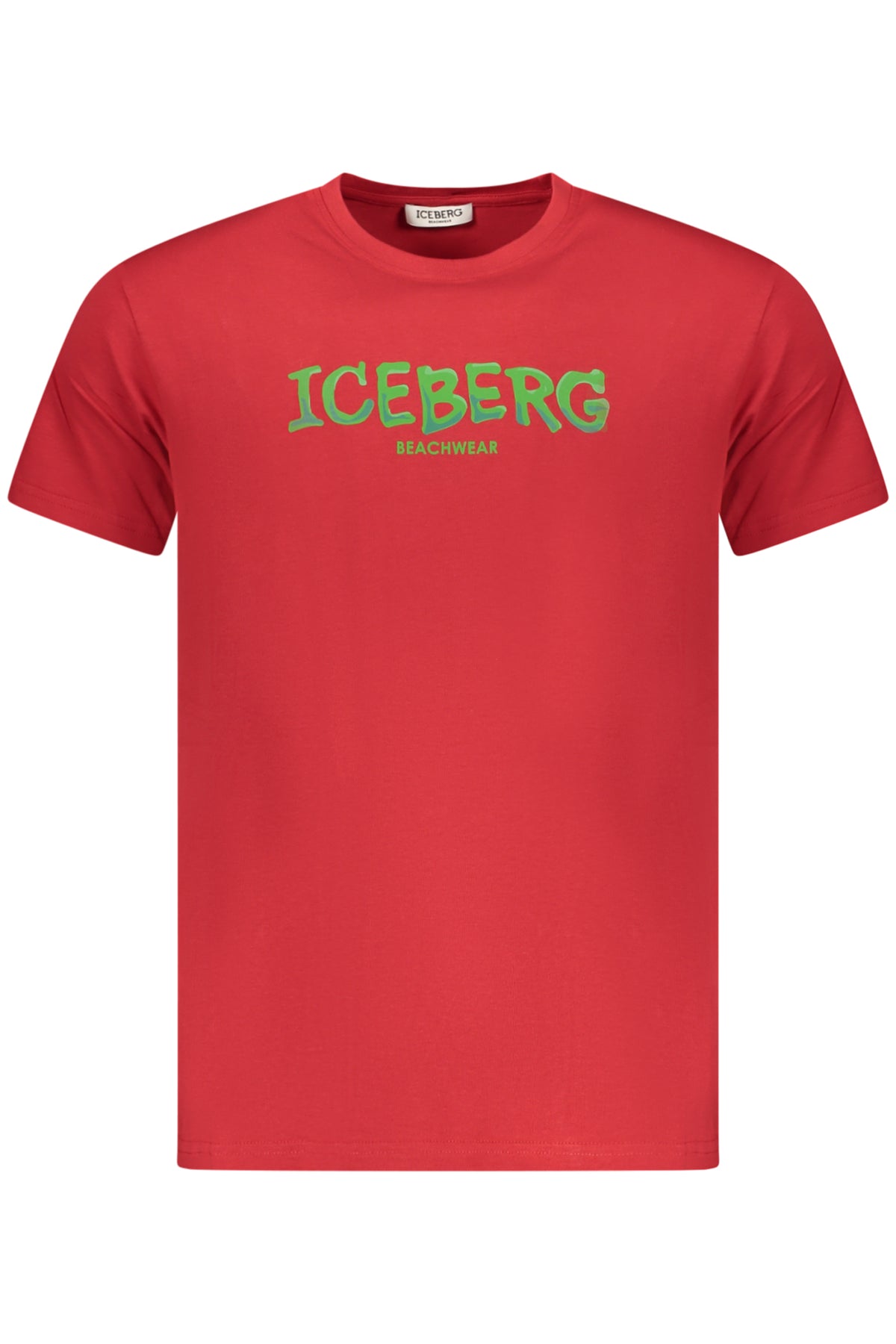 Iceberg férfi rövid ujjú póló, piros