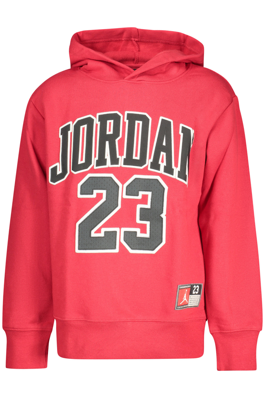 Jordan piros cipzáras pulóver gyerekeknek