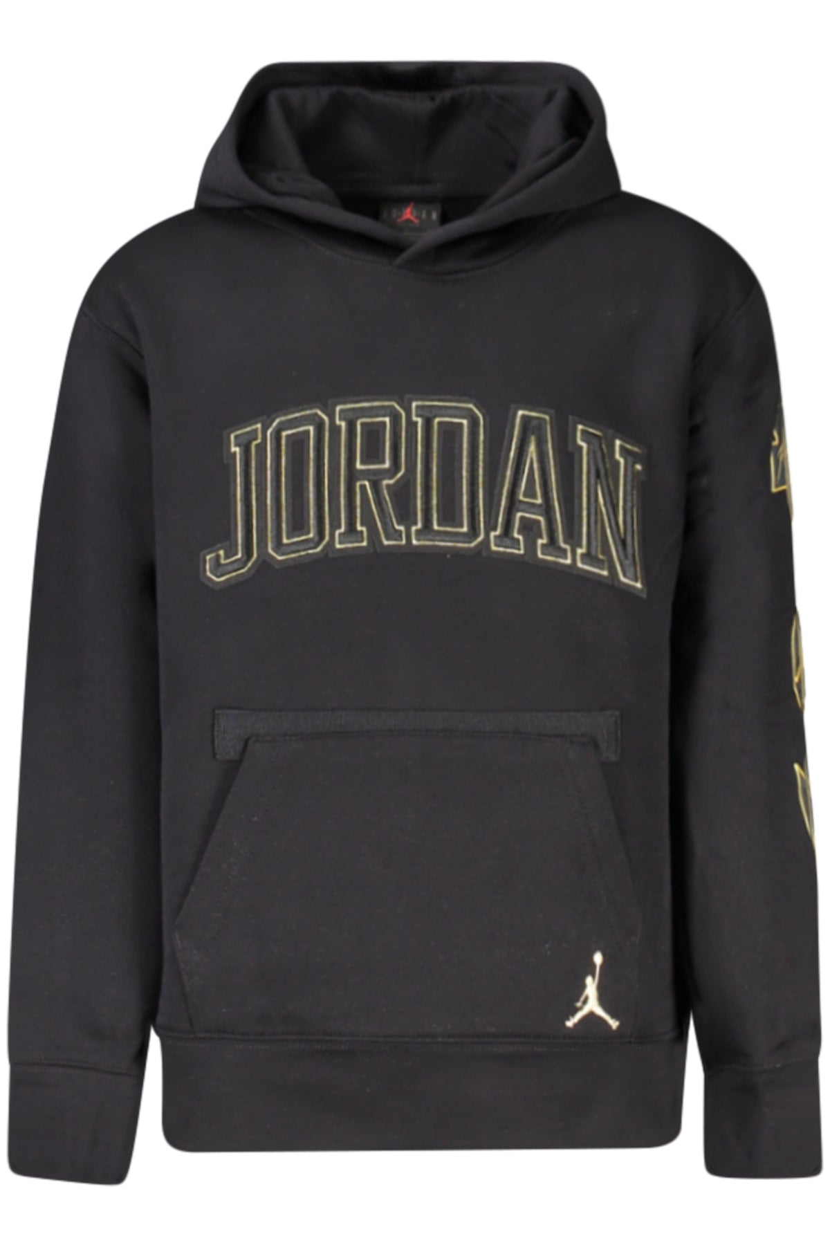 Jordan férfi fekete cipzáros pulóver