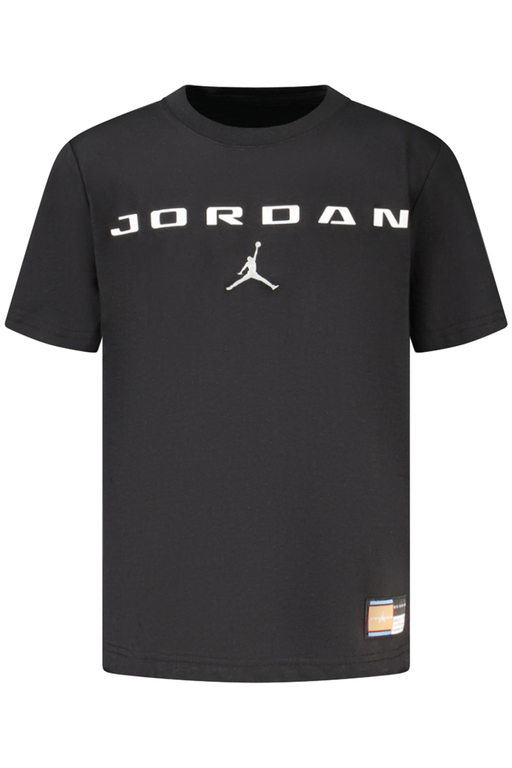 Jordan rövid ujjú gyerek póló, fekete