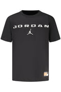 Jordan rövid ujjú gyerek póló, fekete
