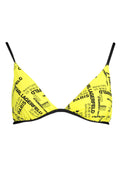Karl Lagerfeld Beachwear női bikini felső, sárga