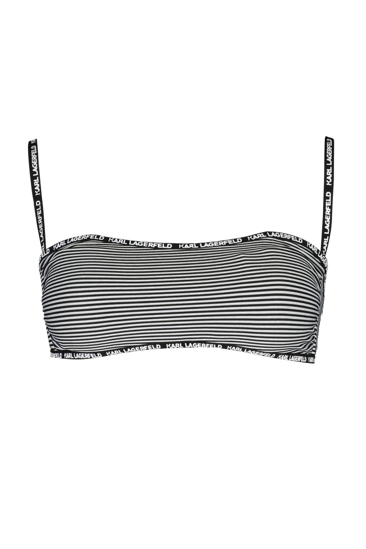 Karl Lagerfeld Beachwear női bikini felső, fekete