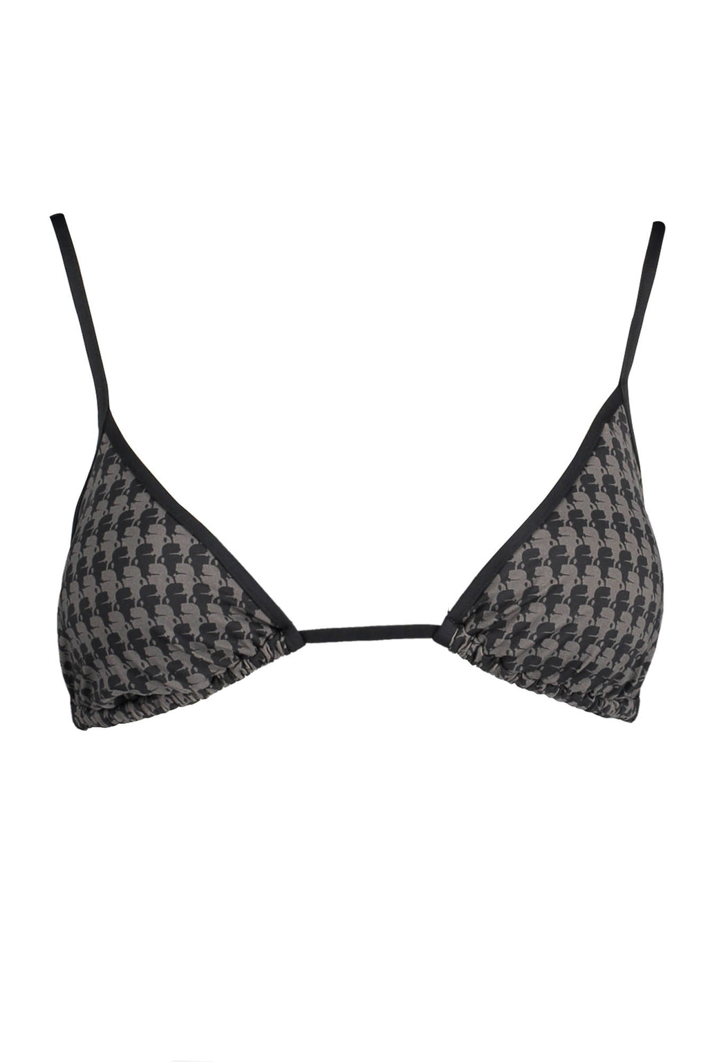 Karl Lagerfeld Beachwear női bikini felső, fekete