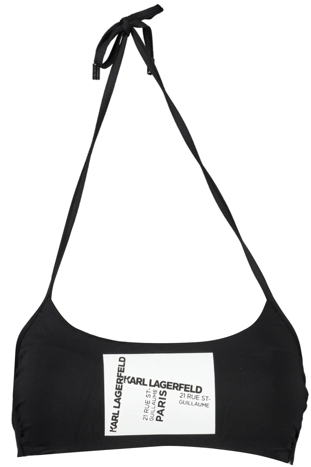 Karl Lagerfeld Beachwear női bikini felső, fekete