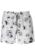 Karl Lagerfeld Beachwear férfi fürdőnadrág, fehér