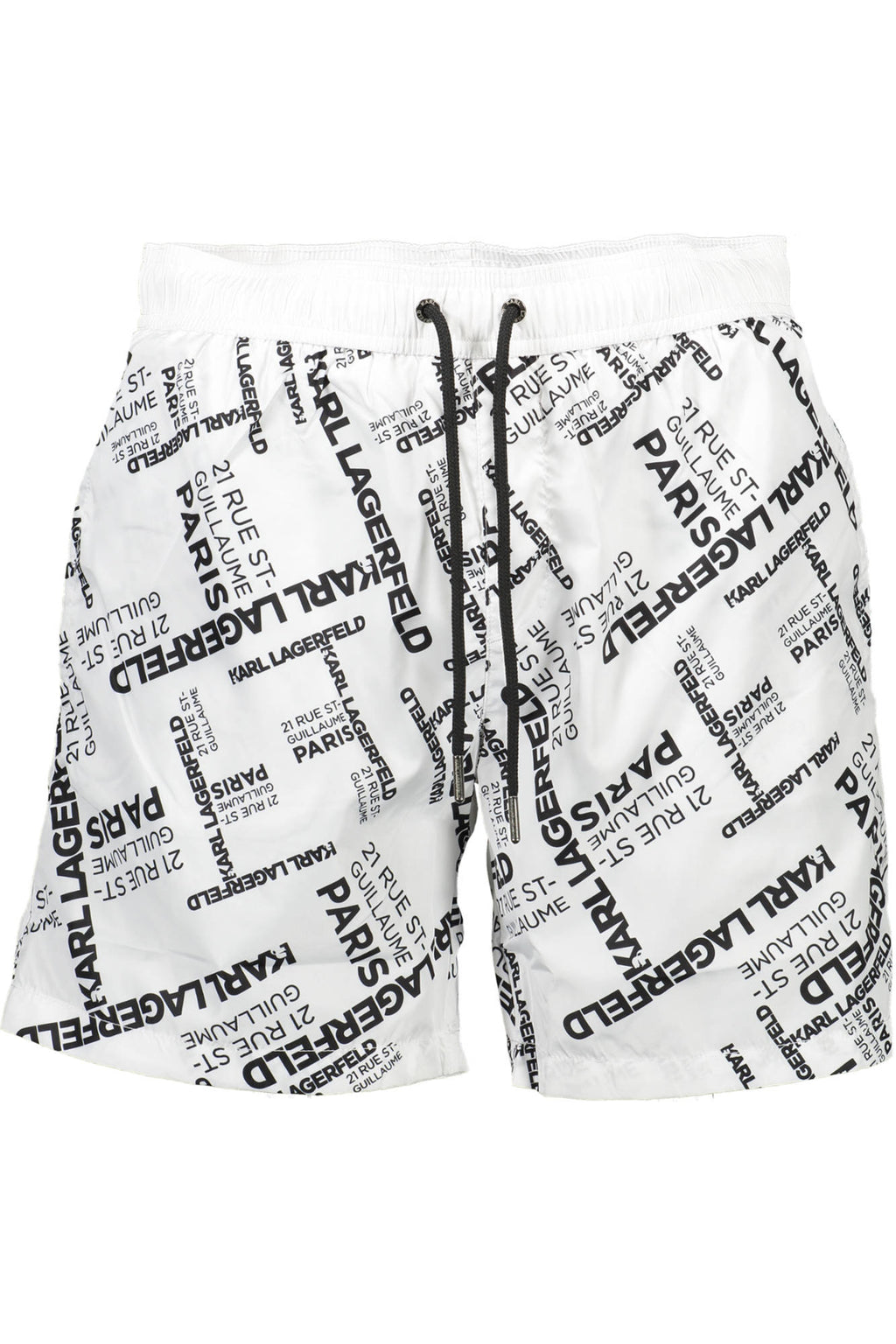 Karl Lagerfeld Beachwear férfi fürdőnadrág, fehér