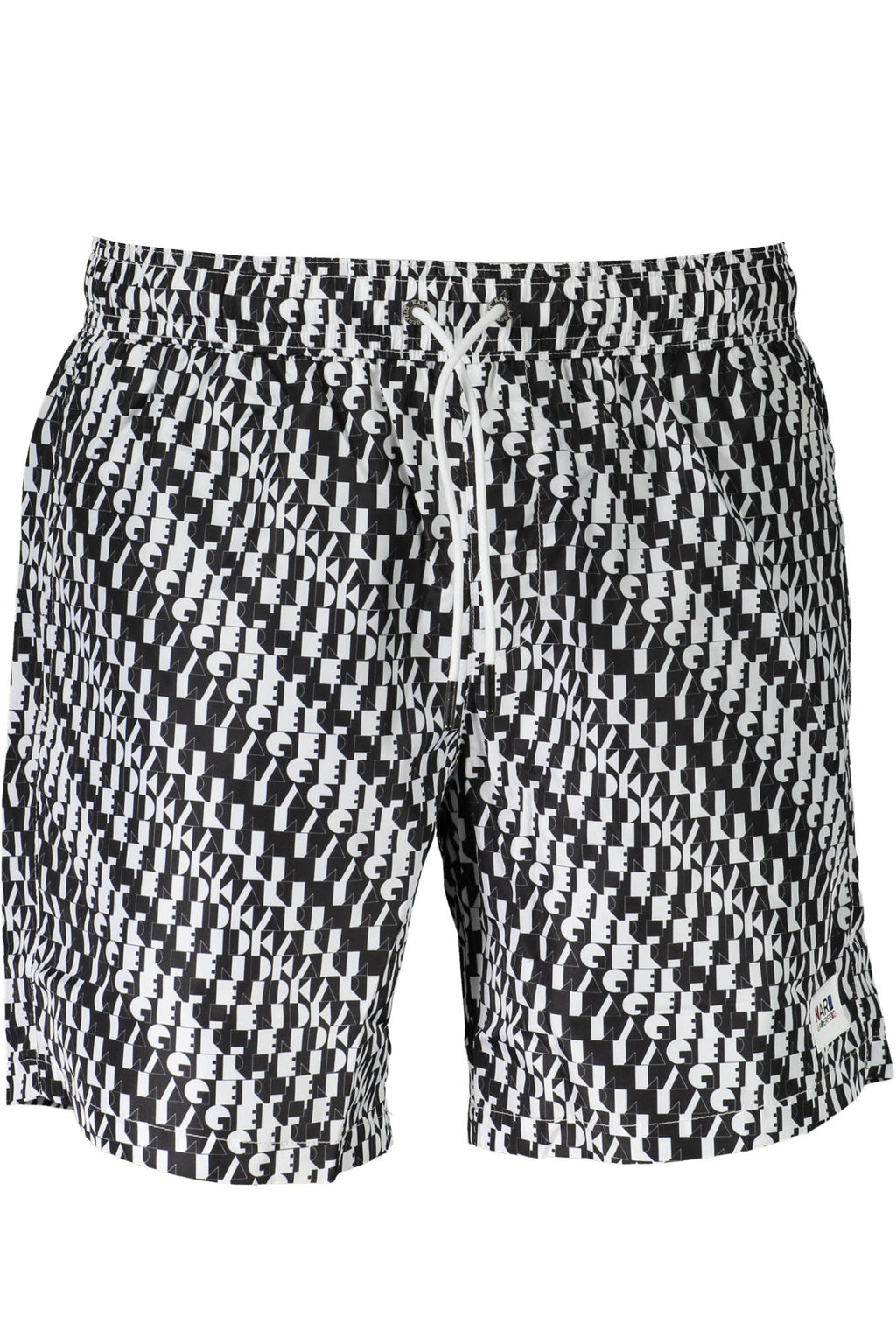 Karl Lagerfeld Beachwear férfi fürdőnadrág, fehér