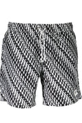 Karl Lagerfeld Beachwear férfi fürdőnadrág, fehér