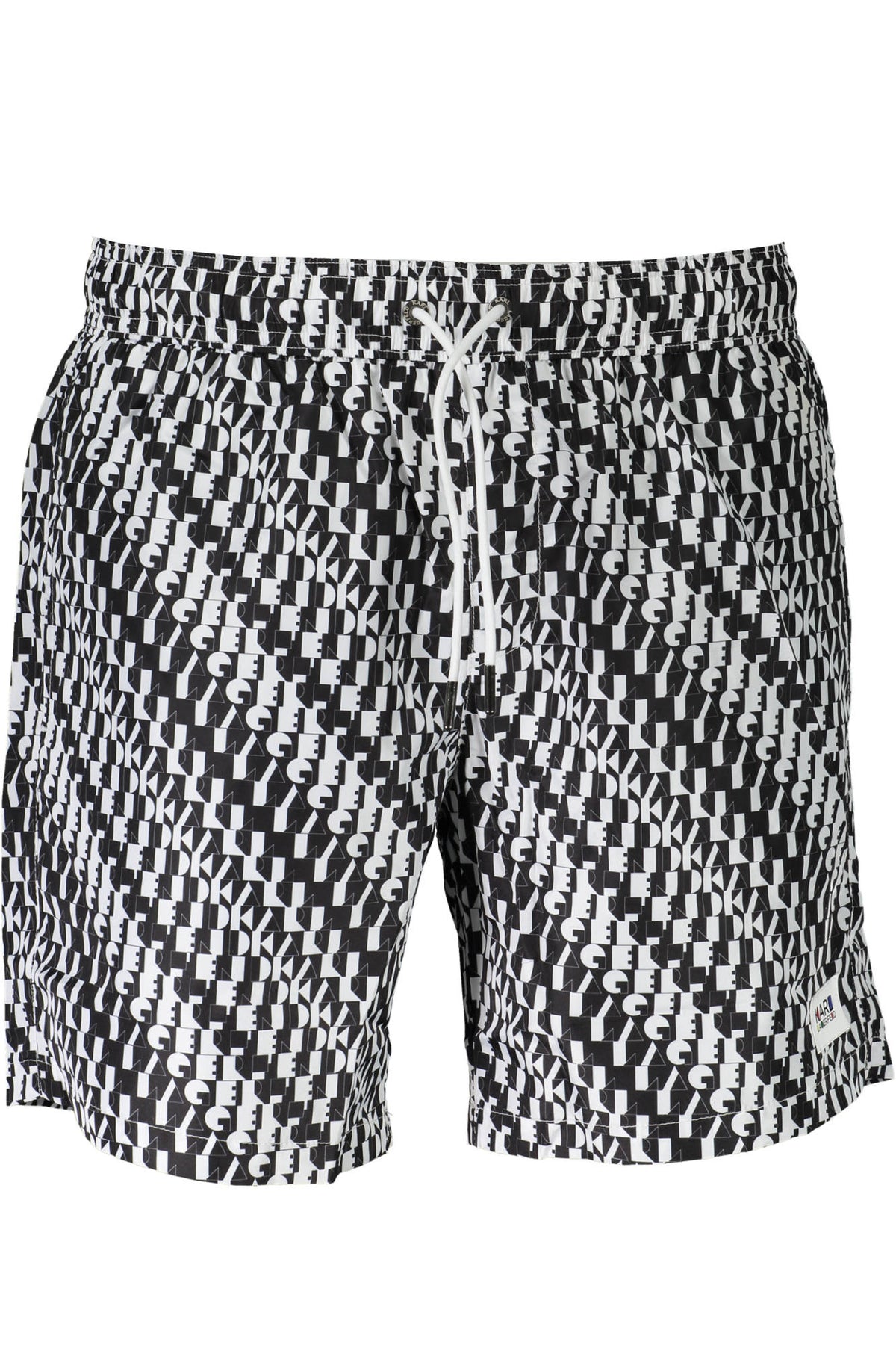 Karl Lagerfeld Beachwear férfi fürdőnadrág, fehér