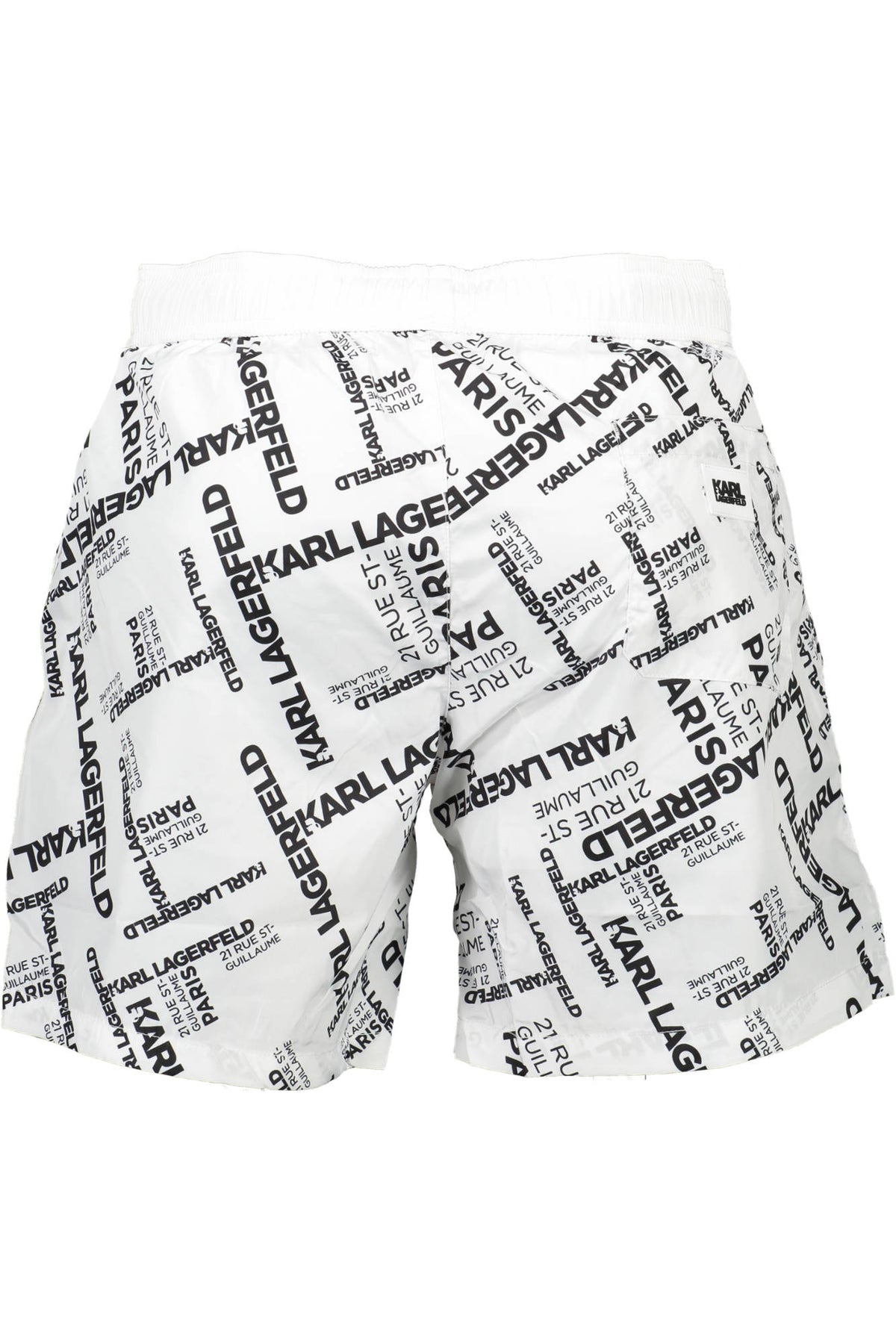 Karl Lagerfeld Beachwear férfi fürdőnadrág, fehér
