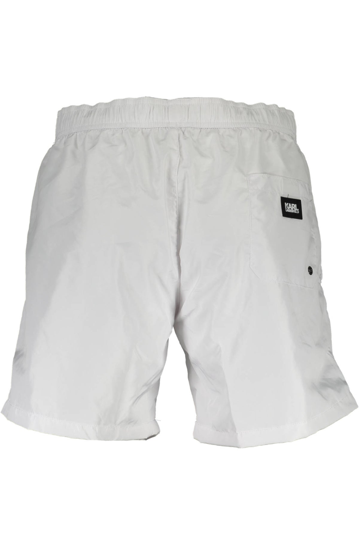 Karl Lagerfeld Beachwear férfi fürdőnadrág, fehér