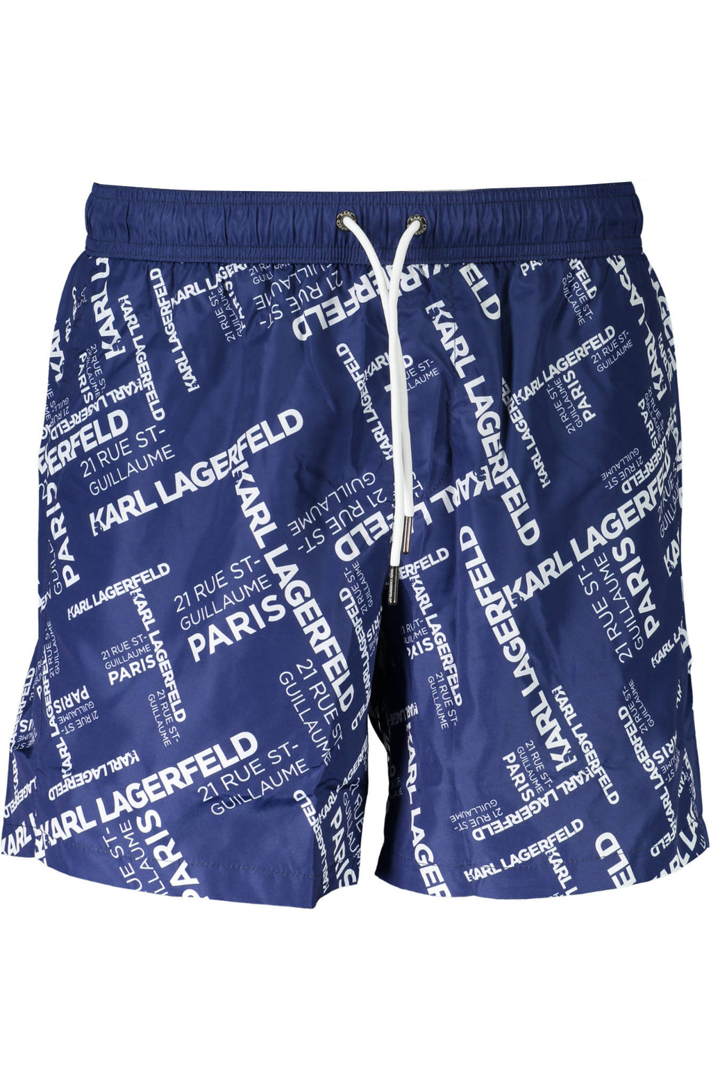 Karl Lagerfeld Beachwear férfi fürdőnadrág, kék