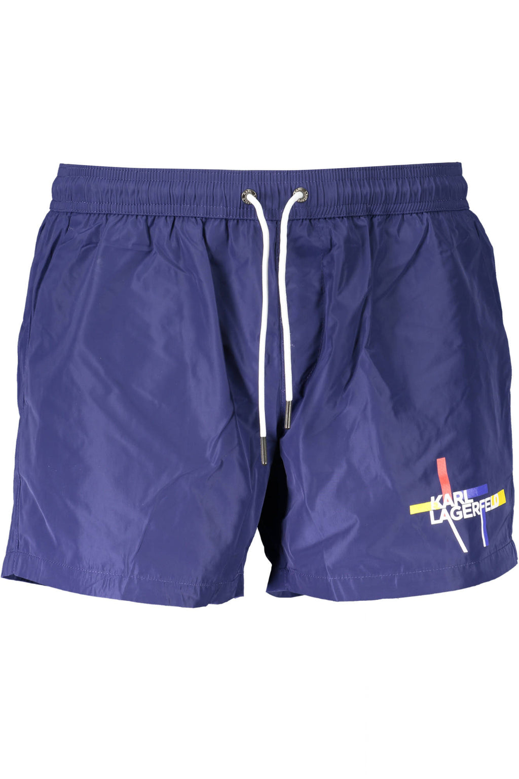 Karl Lagerfeld Beachwear férfi fürdőnadrág, kék