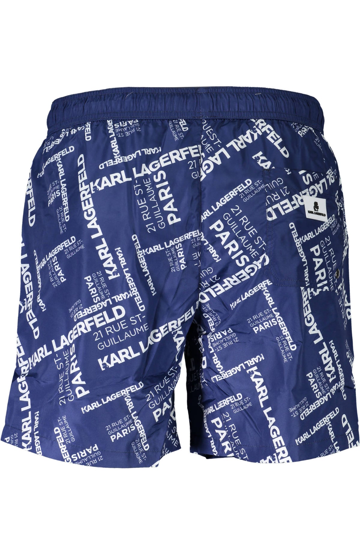 Karl Lagerfeld Beachwear férfi fürdőnadrág, kék