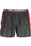 Karl Lagerfeld Beachwear férfi fürdőruha fekete alsó