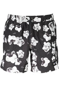 Karl Lagerfeld Beachwear férfi fürdőnadrág, fekete
