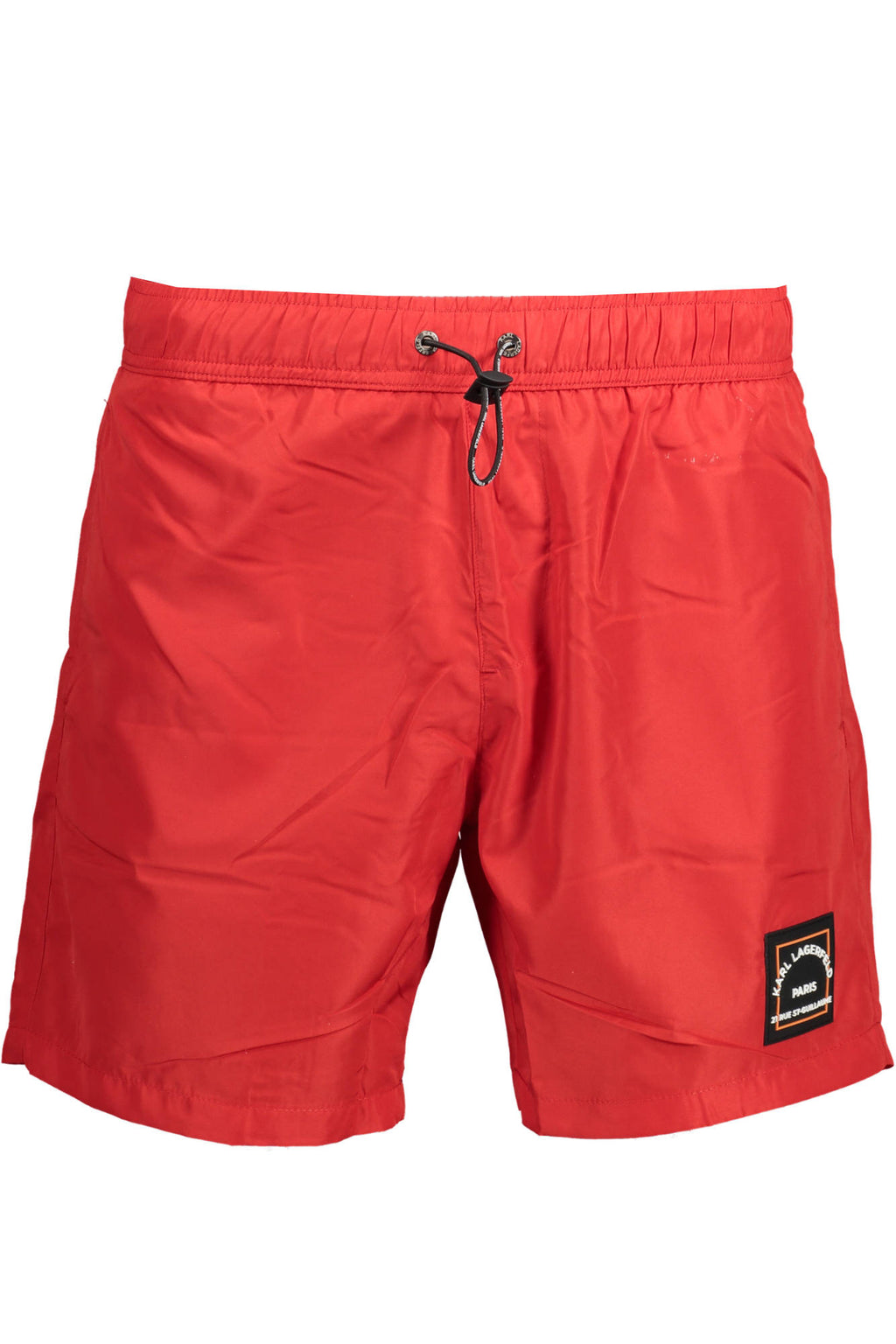 Karl Lagerfeld Beachwear férfi fürdőnadrág, piros