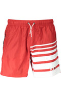Karl Lagerfeld Beachwear férfi fürdőnadrág, piros